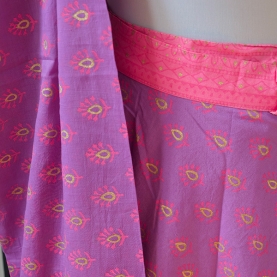 Jupe indienne coton Sanganeri