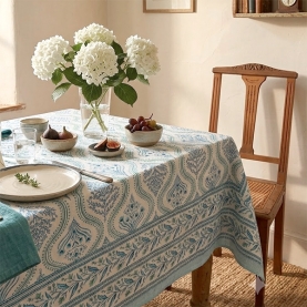 Nappe indienne en coton