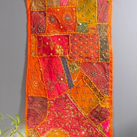 Tissu mural indien Patchwork