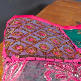 Tissu mural indien Patchwork