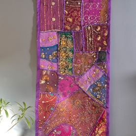 Tissu mural indien Patchwork