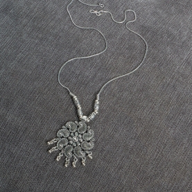 Indian ethnic metal necklace
