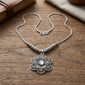 Indian ethnic long necklace