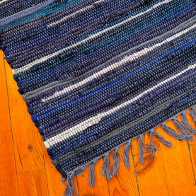 Indian handcrafted cotton carpet