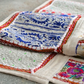 Indian cotton wall decor Toran patchwork