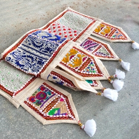 Indian cotton wall decor Toran