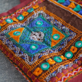 Indian cotton vaner wall Toran patchwork