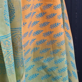 Indian cotton skirt Sanganeri