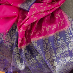 Saree indien satiné