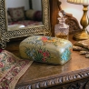 Boîte indienne en papier mâché Kashmir doré