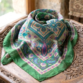 Indian silk scarf