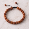 Rudraksha seeds mala bracelet