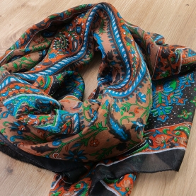 Foulard indien en soie