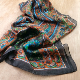 Foulard indien en soie