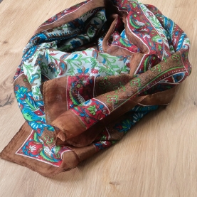 Foulard indien en soie chic