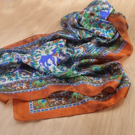 Foulard indien en soie chic