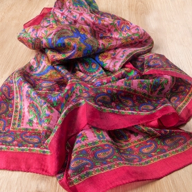 Indian silk scarf