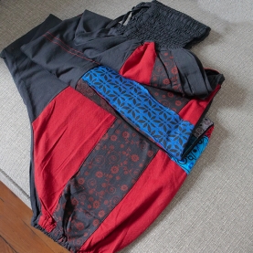 Nepalese ethnic yoga pants