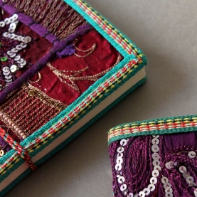 Papeterie indienne Carnet 100% coton