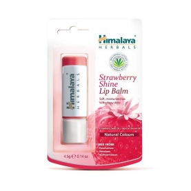 Stick à lèvres fraises rouge naturel Himalaya