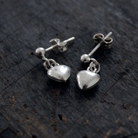 Boucles d'oreilles indiennes argent