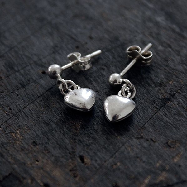Elegant silver earrings on sale