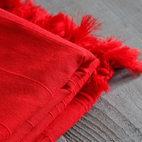 Indian sofa or bed cover mustard color