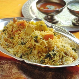 Indian dish Biryani Pack