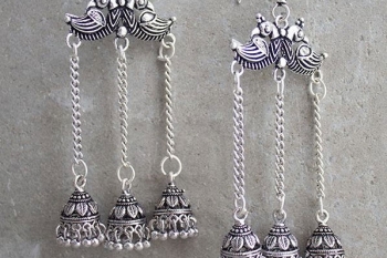 Boucles d'Oreilles Indiennes Authentiques | Pankaj e-Boutique indienne