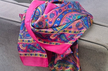 Indian Silk Scarves and Cotton Shawls | Pankaj Indian Online Store